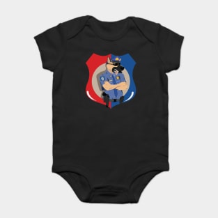 Police Dog Baby Bodysuit